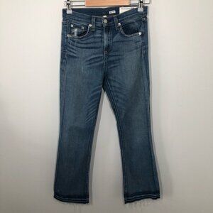 RAG‎ and Bone Cropped Raw Hem  Jeans Size 25